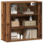 vidaXL Dulap de perete, lemn vechi, 80x33x80 cm, lemn prelucrat vidaXL Dulap de perete, lemn vechi, 80x33x80 cm, lemn prelucrat