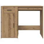 vidaXL Birou, stejar artizanal, 100x49x75 cm, lemn prelucrat