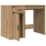 vidaXL Birou, stejar artizanal, 100x49x75 cm, lemn prelucrat