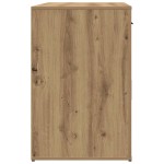 vidaXL Birou, stejar artizanal, 100x49x75 cm, lemn prelucrat