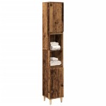 vidaXL Dulap de baie, lemn vechi, 30x30x190 cm, lemn prelucrat vidaXL Dulap de baie, lemn vechi, 30x30x190 cm, lemn prelucrat
