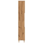 vidaXL Dulap de baie, stejar artizanal, 30x30x190 cm, lemn prelucrat vidaXL Dulap de baie, stejar artizanal, 30x30x190 cm, lemn prelucrat