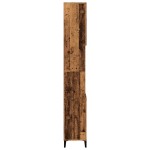 vidaXL Dulap de baie, lemn vechi, 30x30x190 cm, lemn prelucrat vidaXL Dulap de baie, lemn vechi, 30x30x190 cm, lemn prelucrat