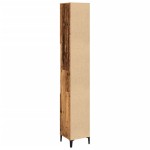 vidaXL Dulap de baie, lemn vechi, 30x30x190 cm, lemn prelucrat vidaXL Dulap de baie, lemn vechi, 30x30x190 cm, lemn prelucrat