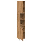 vidaXL Dulap de baie, stejar artizanal, 30x30x190 cm, lemn prelucrat vidaXL Dulap de baie, stejar artizanal, 30x30x190 cm, lemn prelucrat