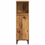 vidaXL Dulap de baie, lemn vechi, 30x30x100 cm, lemn prelucrat vidaXL Dulap de baie, lemn vechi, 30x30x100 cm, lemn prelucrat