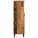 vidaXL Dulap de baie, lemn vechi, 30x30x100 cm, lemn prelucrat vidaXL Dulap de baie, lemn vechi, 30x30x100 cm, lemn prelucrat