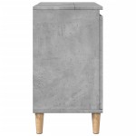 vidaXL Dulap de chiuvetă, gri beton, 58x33x60 cm, lemn prelucrat vidaXL Dulap de chiuvetă, gri beton, 58x33x60 cm, lemn prelucrat