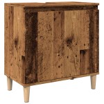 vidaXL Dulap de chiuvetă, lemn vechi, 58x33x60 cm, lemn prelucrat vidaXL Dulap de chiuvetă, lemn vechi, 58x33x60 cm, lemn prelucrat