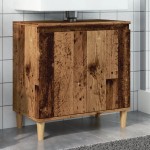vidaXL Dulap de chiuvetă, lemn vechi, 58x33x60 cm, lemn prelucrat vidaXL Dulap de chiuvetă, lemn vechi, 58x33x60 cm, lemn prelucrat