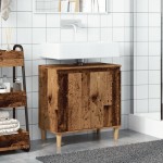 vidaXL Dulap de chiuvetă, lemn vechi, 58x33x60 cm, lemn prelucrat vidaXL Dulap de chiuvetă, lemn vechi, 58x33x60 cm, lemn prelucrat