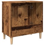 vidaXL Dulap de chiuvetă, lemn vechi, 58x33x60 cm, lemn prelucrat vidaXL Dulap de chiuvetă, lemn vechi, 58x33x60 cm, lemn prelucrat