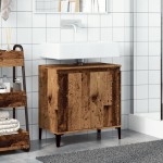 vidaXL Dulap de chiuvetă, lemn vechi, 58x33x60 cm, lemn prelucrat vidaXL Dulap de chiuvetă, lemn vechi, 58x33x60 cm, lemn prelucrat