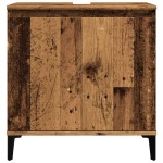 vidaXL Dulap de chiuvetă, lemn vechi, 58x33x60 cm, lemn prelucrat vidaXL Dulap de chiuvetă, lemn vechi, 58x33x60 cm, lemn prelucrat