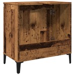 vidaXL Dulap de chiuvetă, lemn vechi, 58x33x60 cm, lemn prelucrat vidaXL Dulap de chiuvetă, lemn vechi, 58x33x60 cm, lemn prelucrat