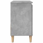 vidaXL Dulap de chiuvetă, gri beton, 65x33x60 cm, lemn prelucrat vidaXL Dulap de chiuvetă, gri beton, 65x33x60 cm, lemn prelucrat