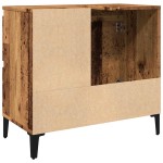 vidaXL Dulap de chiuvetă, lemn vechi, 65x33x60 cm, lemn prelucrat vidaXL Dulap de chiuvetă, lemn vechi, 65x33x60 cm, lemn prelucrat
