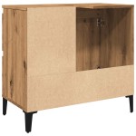 vidaXL Dulap de chiuvetă, stejar artizanal, 65x33x60 cm lemn prelucrat vidaXL Dulap de chiuvetă, stejar artizanal, 65x33x60 cm lemn prelucrat
