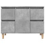 vidaXL Dulap de chiuvetă, gri beton, 80x33x60 cm, lemn prelucrat vidaXL Dulap de chiuvetă, gri beton, 80x33x60 cm, lemn prelucrat
