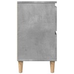 vidaXL Dulap de chiuvetă, gri beton, 80x33x60 cm, lemn prelucrat vidaXL Dulap de chiuvetă, gri beton, 80x33x60 cm, lemn prelucrat