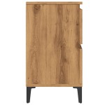 vidaXL Dulap de chiuvetă stejar artizanal, 80x33x60 cm, lemn prelucrat vidaXL Dulap de chiuvetă stejar artizanal, 80x33x60 cm, lemn prelucrat