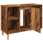 vidaXL Dulap pentru baie, lemn vechi, 80x33x60 cm, lemn prelucrat vidaXL Dulap pentru baie, lemn vechi, 80x33x60 cm, lemn prelucrat