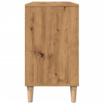 vidaXL Dulap pentru baie stejar artizanal, 80x33x60 cm, lemn prelucrat vidaXL Dulap pentru baie stejar artizanal, 80x33x60 cm, lemn prelucrat