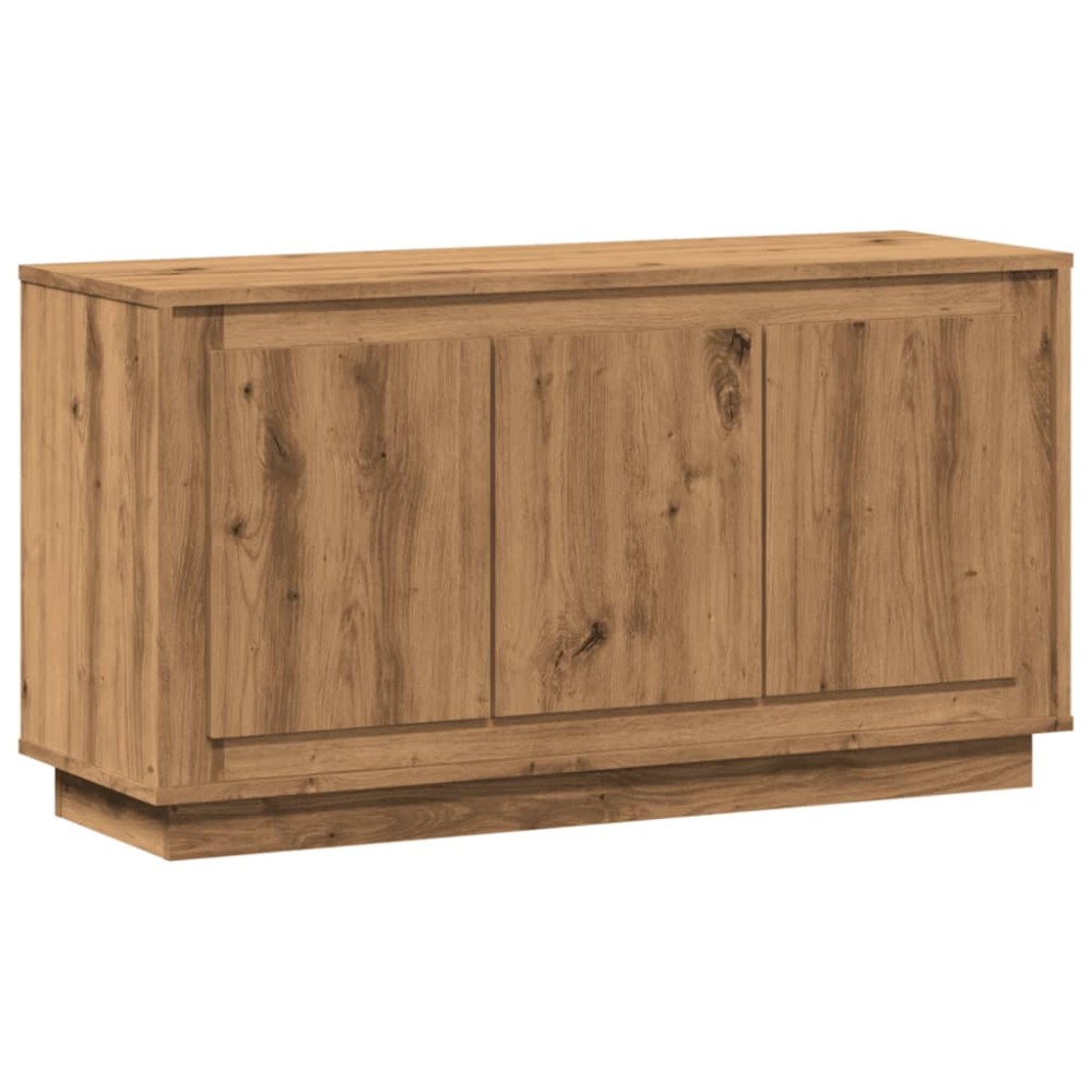 vidaXL Servantă, stejar artizanal, 102x35x55 cm, lemn prelucrat