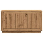 vidaXL Servantă, stejar artizanal, 102x35x55 cm, lemn prelucrat