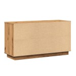 vidaXL Servantă, stejar artizanal, 102x35x55 cm, lemn prelucrat
