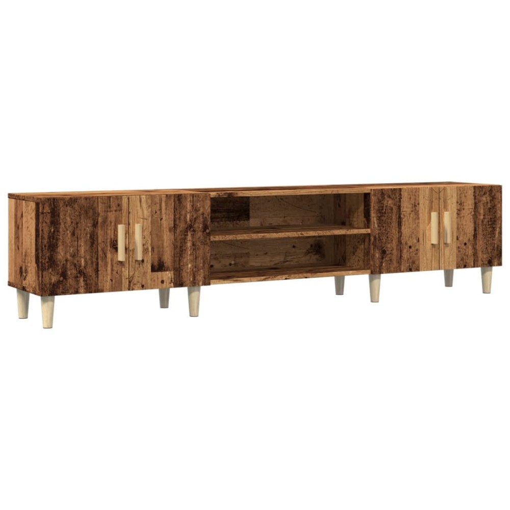 vidaXL Comodă TV, lemn vechi, 180x31,5x40 cm, lemn prelucrat