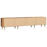vidaXL Comodă TV, lemn vechi, 180x31,5x40 cm, lemn prelucrat vidaXL Comodă TV, lemn vechi, 180x31,5x40 cm, lemn prelucrat