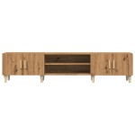 vidaXL Dulap TV, stejar artizanal, 180x31,5x40 cm, lemn prelucrat