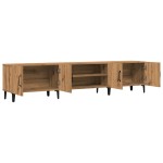 vidaXL Dulap TV, stejar artizanal, 180x31,5x40 cm, lemn prelucrat