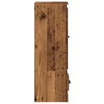 vidaXL Dulap înalt, lemn vechi, 36x35,5x103,5 cm, lemn prelucrat vidaXL Dulap înalt, lemn vechi, 36x35,5x103,5 cm, lemn prelucrat