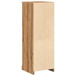 vidaXL Dulap înalt, stejar artizanal, 36x35,5x103,5 cm, lemn prelucrat