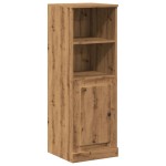 vidaXL Dulap înalt, stejar artizanal, 36x35,5x103,5 cm, lemn prelucrat