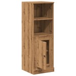 vidaXL Dulap înalt, stejar artizanal, 36x35,5x103,5 cm, lemn prelucrat