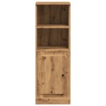 vidaXL Dulap înalt, stejar artizanal, 36x35,5x103,5 cm, lemn prelucrat
