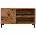 vidaXL Dulap pentru discuri, lemn vechi, 84,5x38x48 cm, lemn prelucrat vidaXL Dulap pentru discuri, lemn vechi, 84,5x38x48 cm, lemn prelucrat