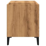 vidaXL Dulap discuri stejar artizanal, 84,5x38x48 cm, lemn prelucrat vidaXL Dulap discuri stejar artizanal, 84,5x38x48 cm, lemn prelucrat