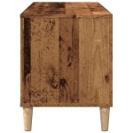 vidaXL Dulap discuri, lemn vechi, 100x38x48 cm, lemn prelucrat vidaXL Dulap discuri, lemn vechi, 100x38x48 cm, lemn prelucrat
