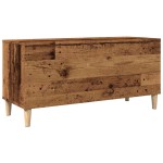 vidaXL Dulap discuri, lemn vechi, 100x38x48 cm, lemn prelucrat vidaXL Dulap discuri, lemn vechi, 100x38x48 cm, lemn prelucrat