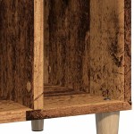 vidaXL Dulap discuri, lemn vechi, 100x38x48 cm, lemn prelucrat vidaXL Dulap discuri, lemn vechi, 100x38x48 cm, lemn prelucrat