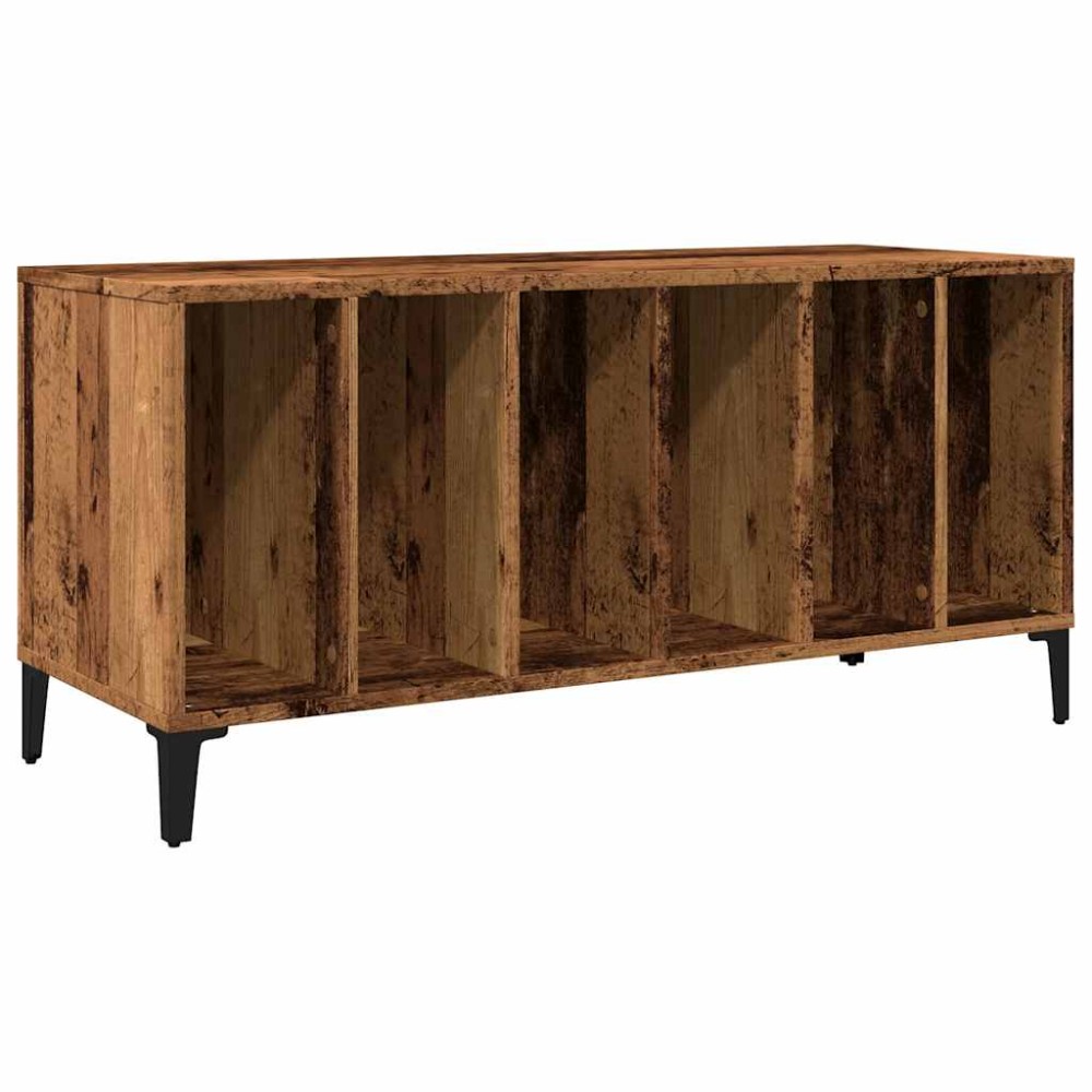 vidaXL Dulap discuri, lemn vechi, 100x38x48 cm, lemn prelucrat