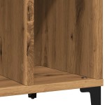vidaXL Dulap de discuri stejar artizanal, 100x38x48 cm, lemn prelucrat