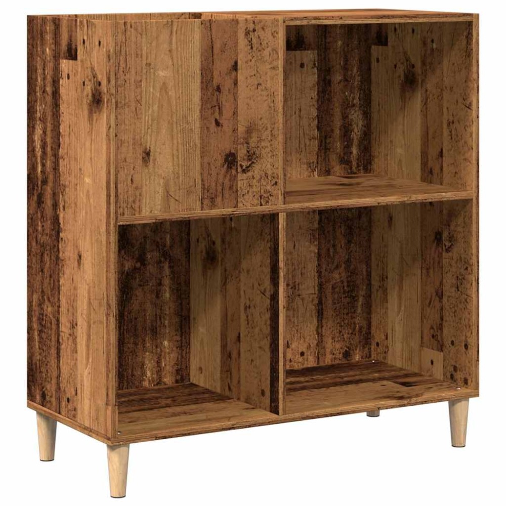 vidaXL Dulap pentru discuri lemn vechi 84,5x38x89 cm lemn prelucrat