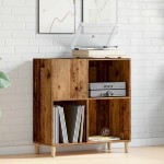 vidaXL Dulap pentru discuri lemn vechi 84,5x38x89 cm lemn prelucrat vidaXL Dulap pentru discuri lemn vechi 84,5x38x89 cm lemn prelucrat
