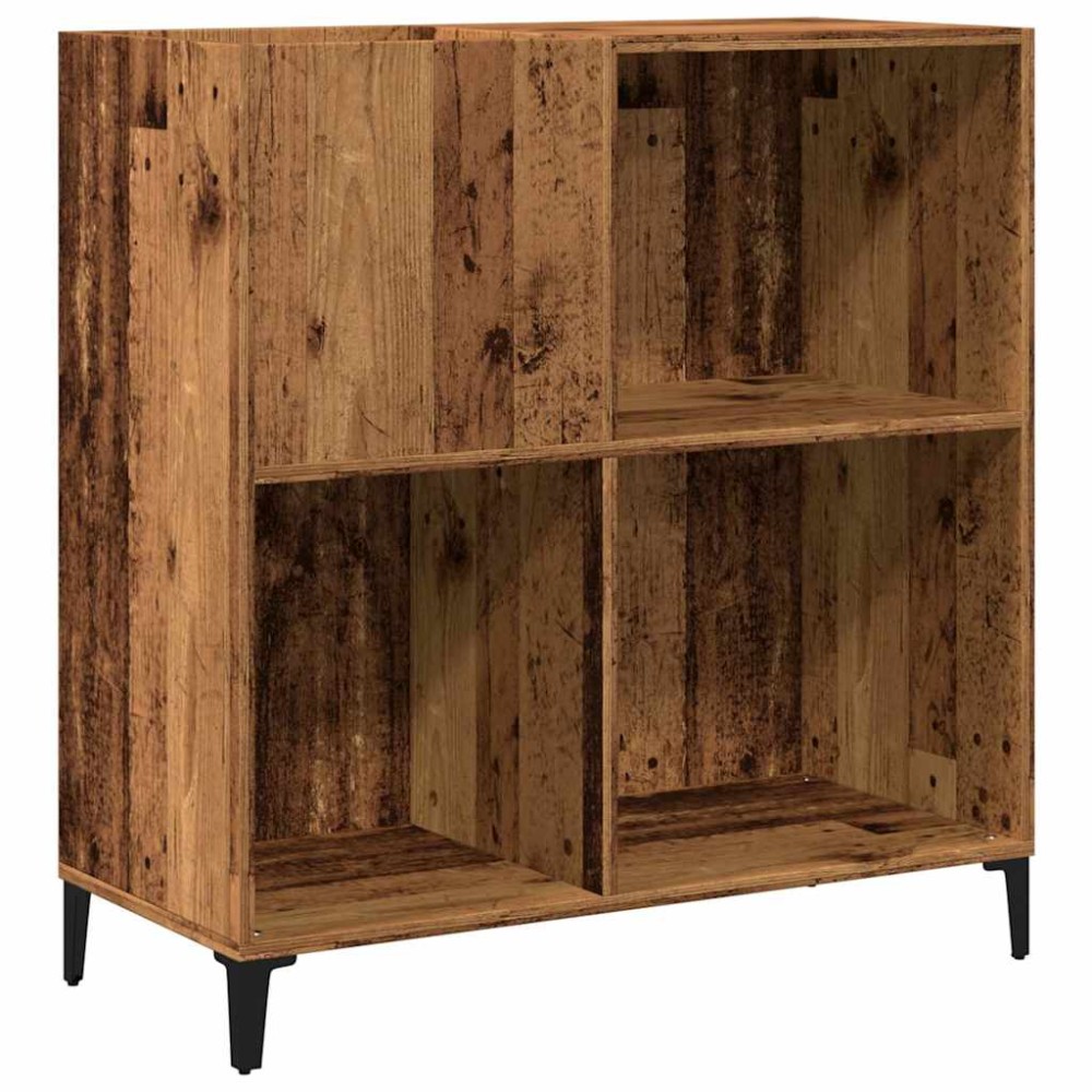 vidaXL Dulap pentru discuri lemn vechi 84,5x38x89 cm lemn prelucrat