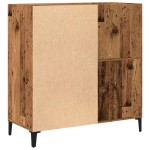 vidaXL Dulap pentru discuri lemn vechi 84,5x38x89 cm lemn prelucrat vidaXL Dulap pentru discuri lemn vechi 84,5x38x89 cm lemn prelucrat